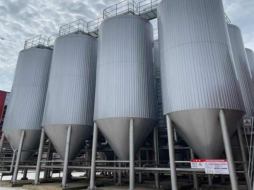Outdoor Fermentation Tanks
